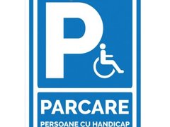 Semn parcare loc persoane cu dizabilitati